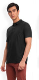 Poly Cotton Solid Half Sleeves Mens Polo T-shirt (Pack of 3)
