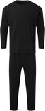 Men's Solid Round Neck Co-ord Set