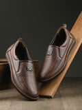 Men's Faux Leather Moccasin Formal Shoes